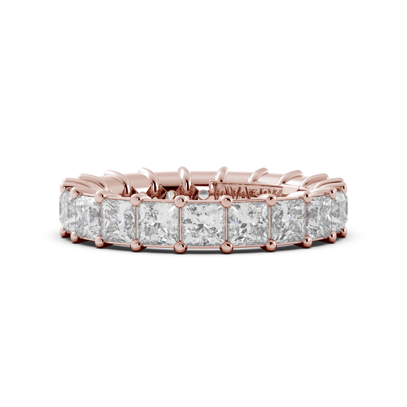 Princess Signature Cup Eternity Ring