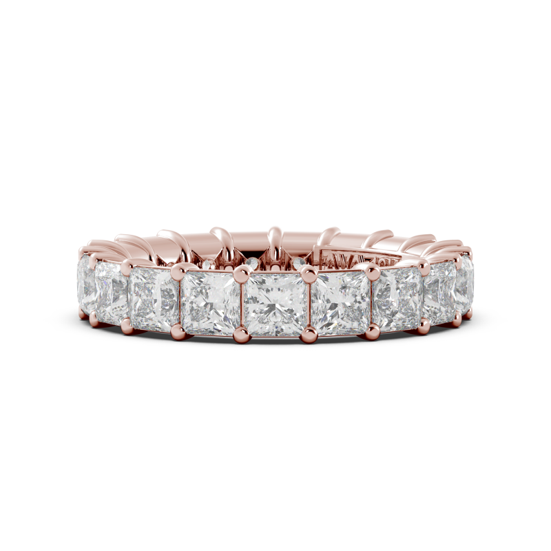 Princess Signature Cup Eternity Ring