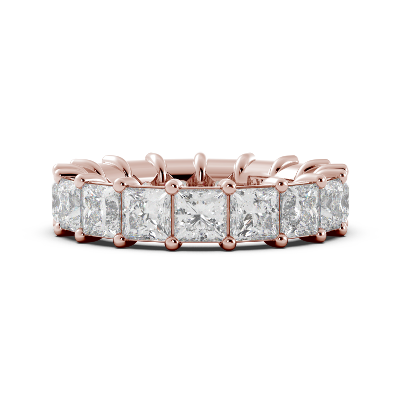 Princess Signature Cup Eternity Ring