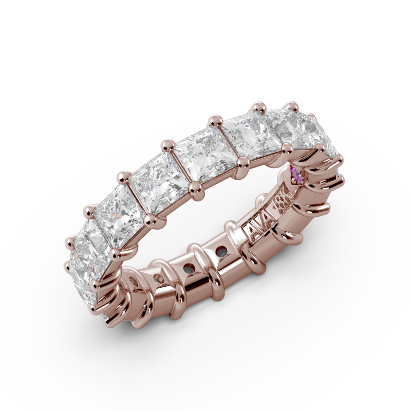 Princess Signature Cup Eternity Ring