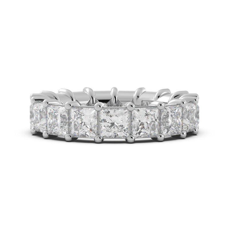 Princess Signature Cup Eternity Ring