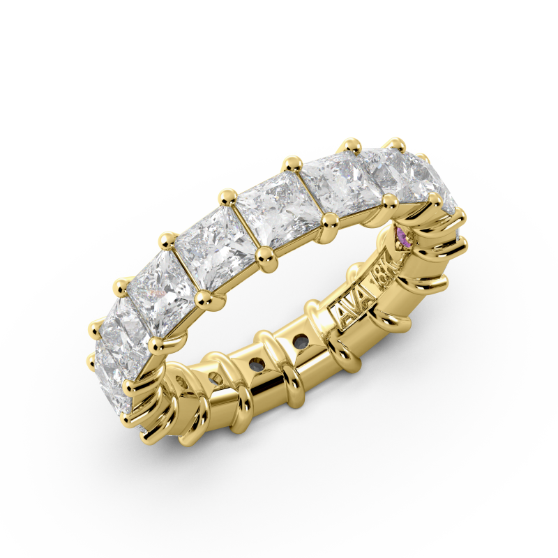 Princess Signature Cup Eternity Ring