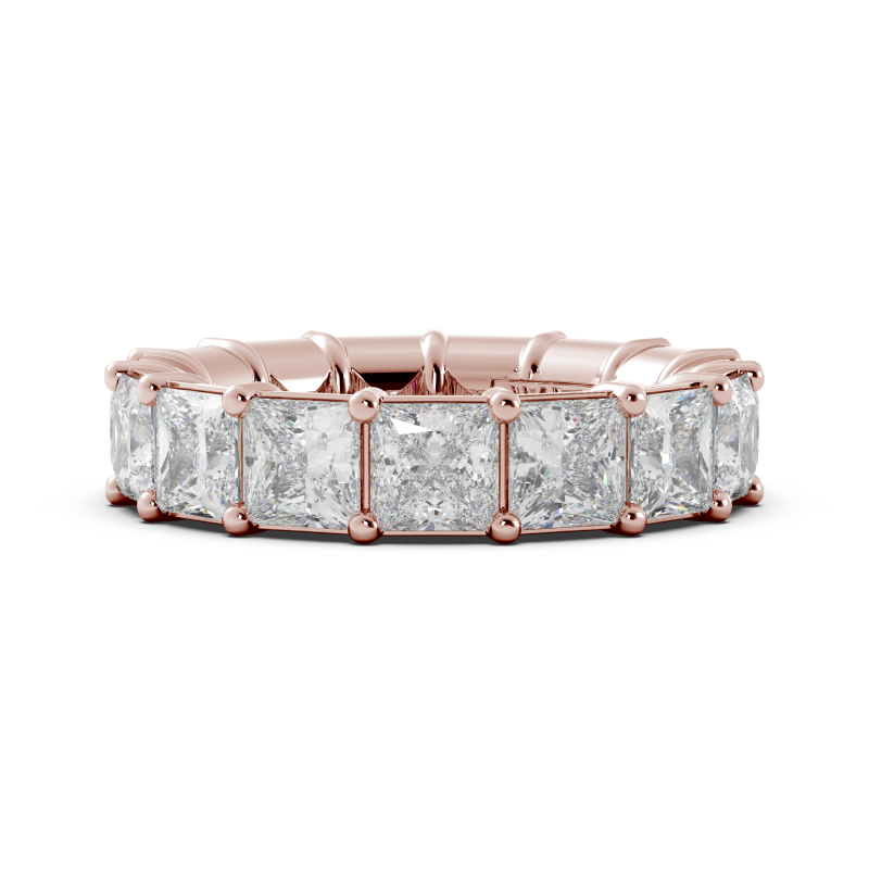 Princess Signature Cup Eternity Ring