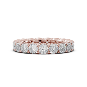 Cushion Signature Cup Eternity Ring