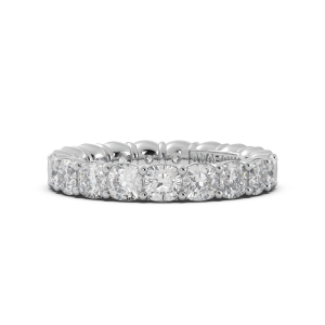Cushion Signature Cup Eternity Ring