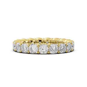 Cushion Signature Cup Eternity Ring