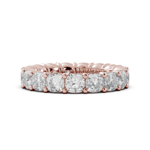Cushion Signature Cup Eternity Ring