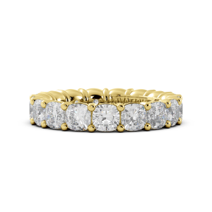 Cushion Signature Cup Eternity Ring