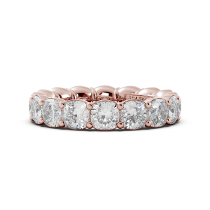 Cushion Signature Cup Eternity Ring