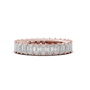 Emerald Signature Cup Eternity Ring