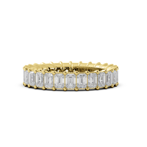 Emerald Signature Cup Eternity Ring