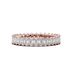 Emerald Signature Cup Eternity Ring