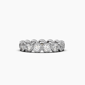 Round Bezel Eternity Ring