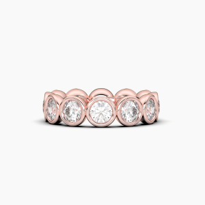 Round Bezel Eternity Ring