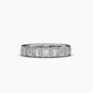 Princess Bezel Eternity Ring