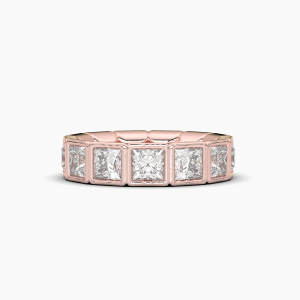 Princess Bezel Eternity Ring