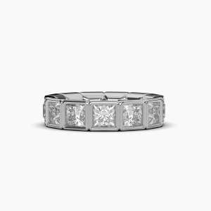 Princess Bezel Eternity Ring