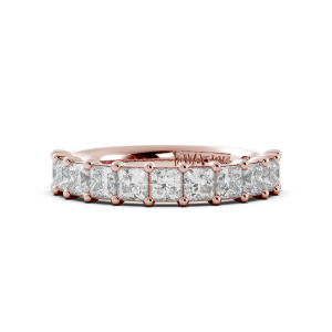 Princess Signature Cup Halfway Wedding Band