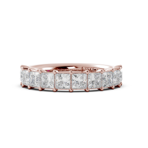 Princess Signature Cup Halfway Wedding Band