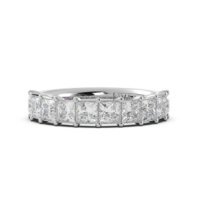 Princess Signature Cup Halfway Wedding Band