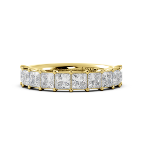 Princess Signature Cup Halfway Wedding Band