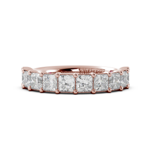Princess Signature Cup Halfway Wedding Band