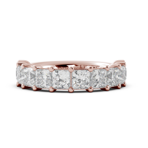 Princess Signature Cup Halfway Wedding Band