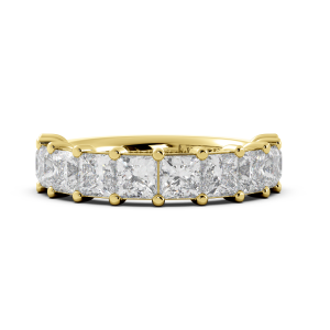 Princess Signature Cup Halfway Wedding Band
