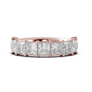 Princess Signature Cup Halfway Wedding Band