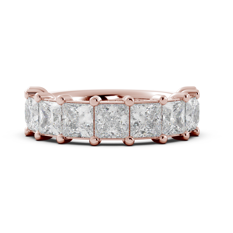 Princess Signature Cup Halfway Wedding Band