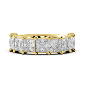 Princess Signature Cup Halfway Wedding Band