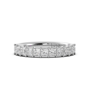 Princess Signature Cup Halfway Wedding Band