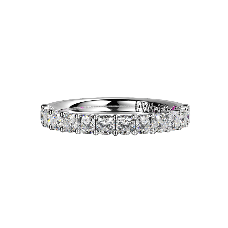 Cushion Signature Cup Halfway Wedding Band