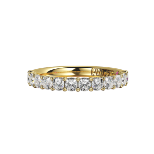 Cushion Signature Cup Halfway Wedding Band