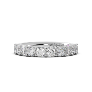 Cushion Signature Cup Halfway Wedding Band
