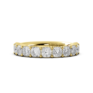 Cushion Signature Cup Halfway Wedding Band