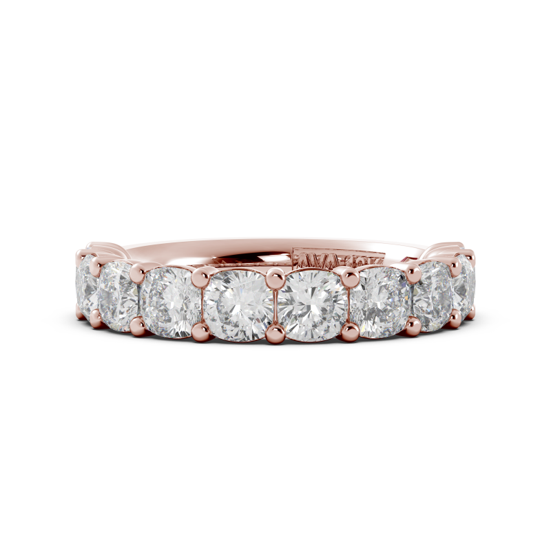 Cushion Signature Cup Halfway Wedding Band