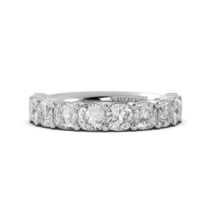 Cushion Signature Cup Halfway Wedding Band