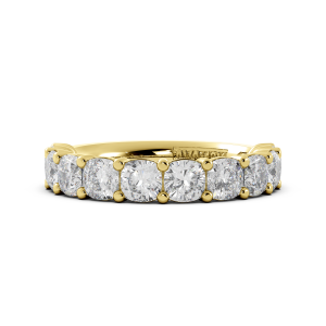 Cushion Signature Cup Halfway Wedding Band