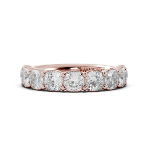 Cushion Signature Cup Halfway Wedding Band