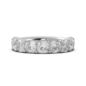 Cushion Signature Cup Halfway Wedding Band