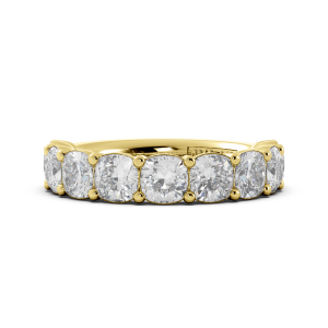 Cushion Signature Cup Halfway Wedding Band