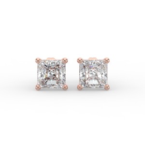 Radiant 4 Prong Earrings