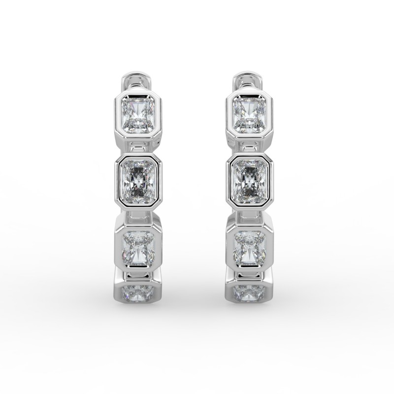Radiant Huggie Earrings