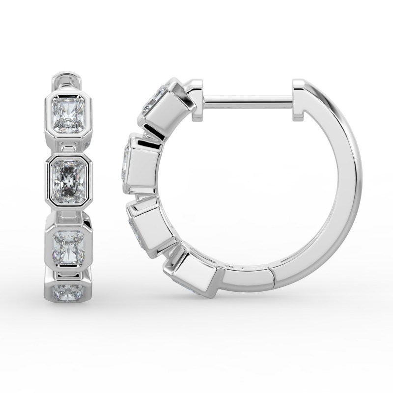Radiant Huggie Earrings