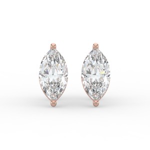Marquise 4 Prong Earrings