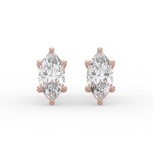 Marquise 6 Prong Earrings