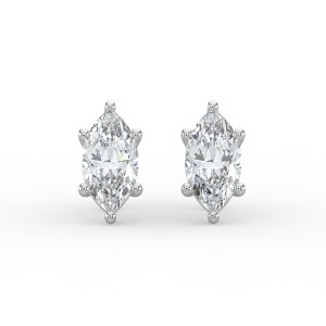 Marquise 6 Prong Earrings