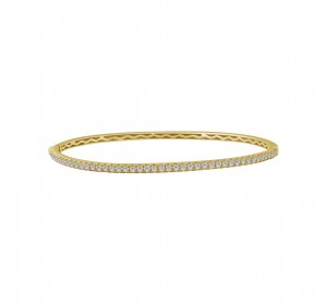 14KT Yellow Gold Hinged Bracelet