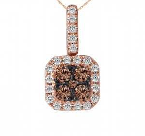 14KT Cocolat' Rose Gold Pendant